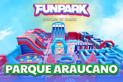 FUNPARK, La Experiencia Inflable Más Grande Parque Araucano - Diversión y juegos