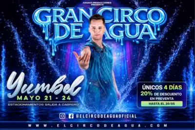 Gran Circo de Agua llega a Yumbel - Circo