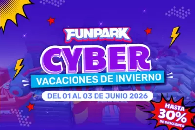 CYBER FUNPARK - VACACIONES INVIERNO 2026 - Cyber Day