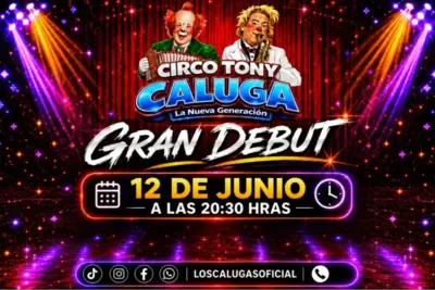 Circo Tony Caluga 2026 - Circo