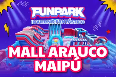 FUNPARK, La Experiencia Inflable Más Grande - Arauco Maipú - Panoramas con niños